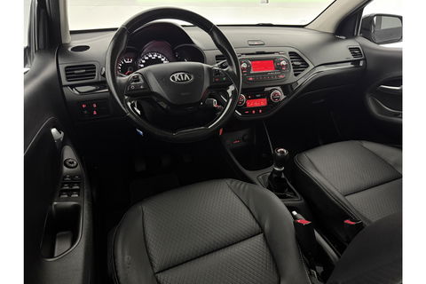 Kia Picanto 1.0 CVVT X-treme | APK tot 06-2026 | Clima LED Navigatie Leder 14"LMV