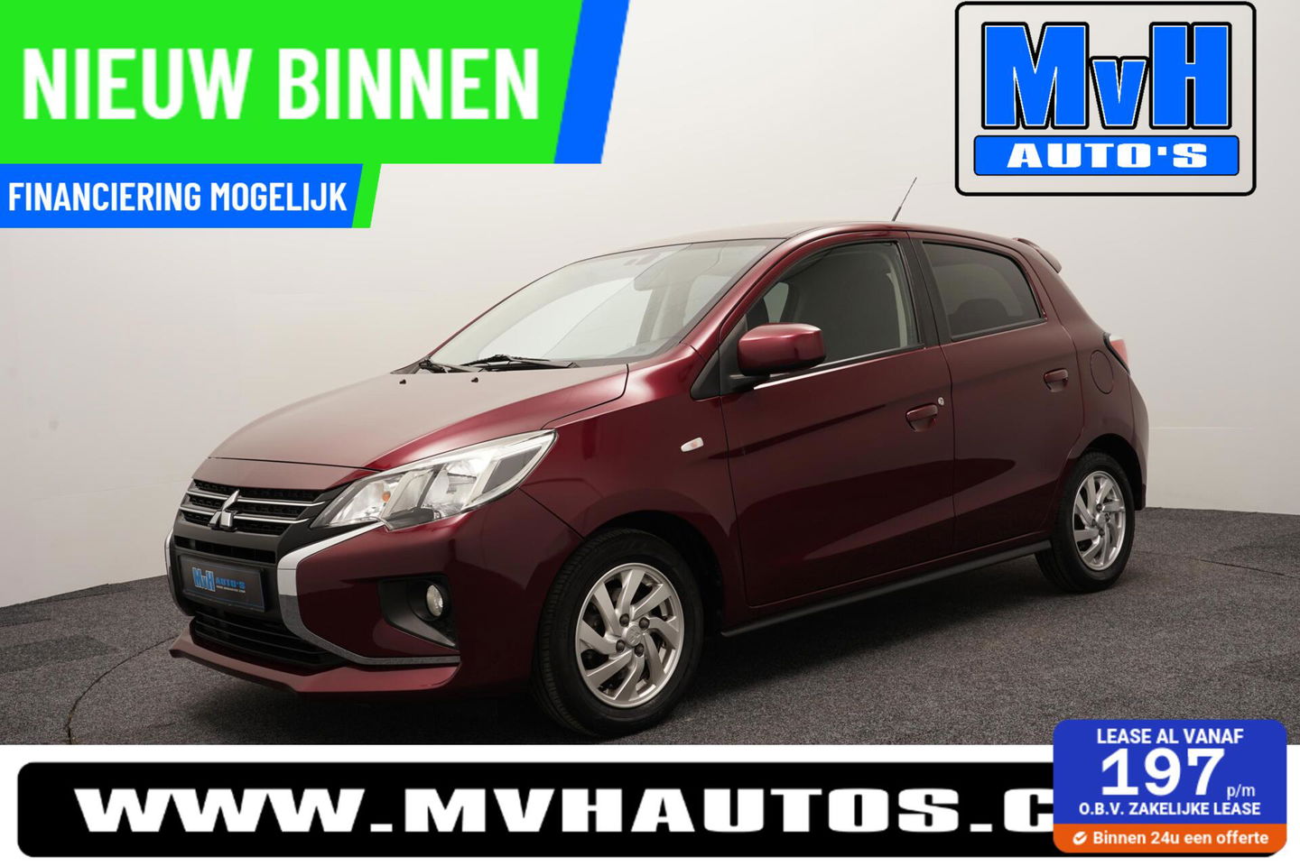 Mitsubishi Space Star 1.2 Active|AUTOMAAT|CARPLAY|CRUISE|NAP