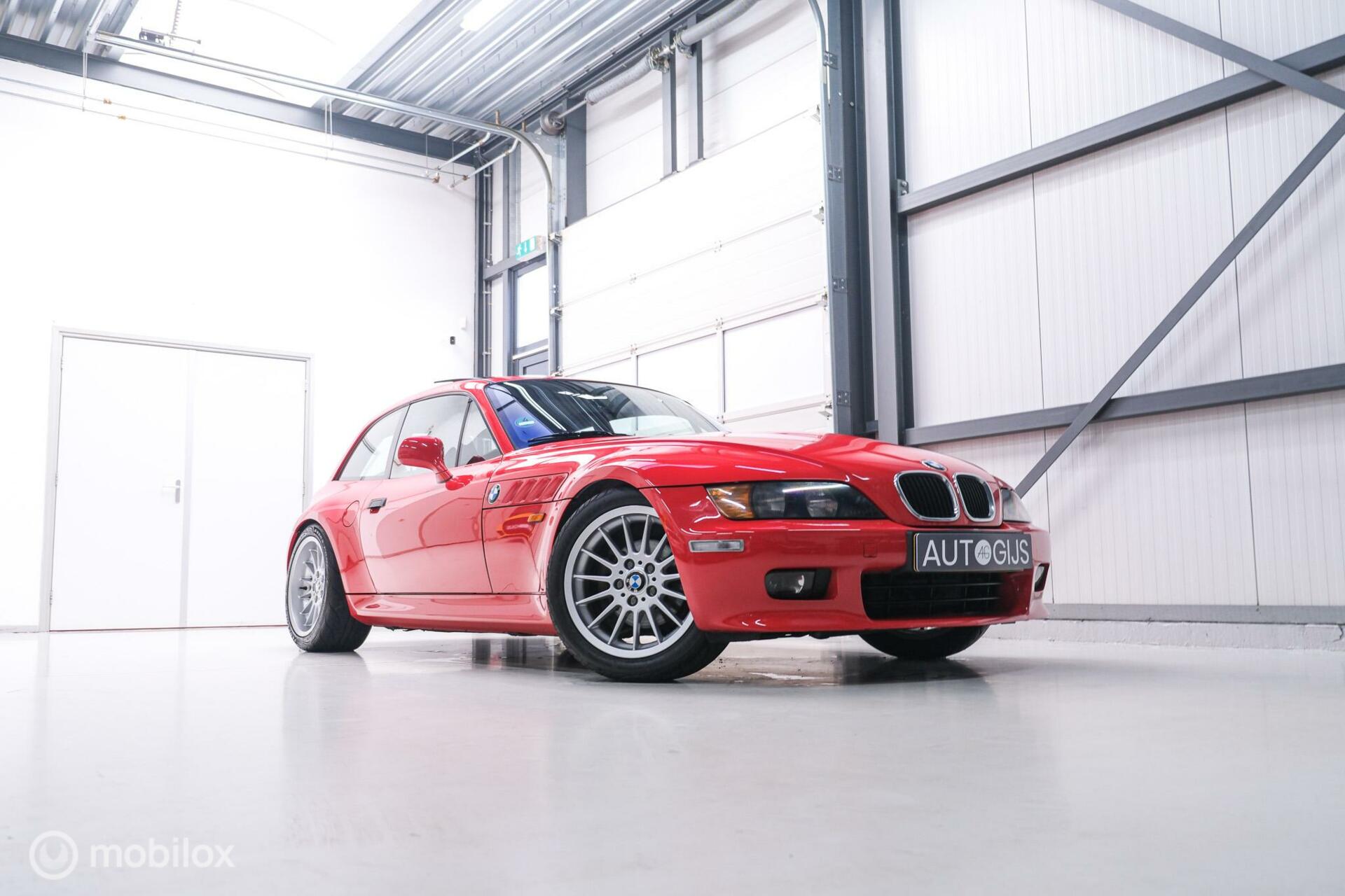 BMW Z3 Coupé 2.8 Manual | Hellrot | Sperdifferentieel | Extended leather | Kanteldak | liefhebbersauto |