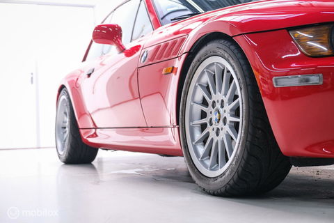BMW Z3 Coupé 2.8 Manual | Hellrot | Sperdifferentieel | Extended leather | Kanteldak | liefhebbersauto |