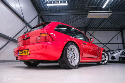 BMW Z3 Coupé 2.8 Manual | Hellrot | Sperdifferentieel | Extended leather | Kanteldak | liefhebbersauto |