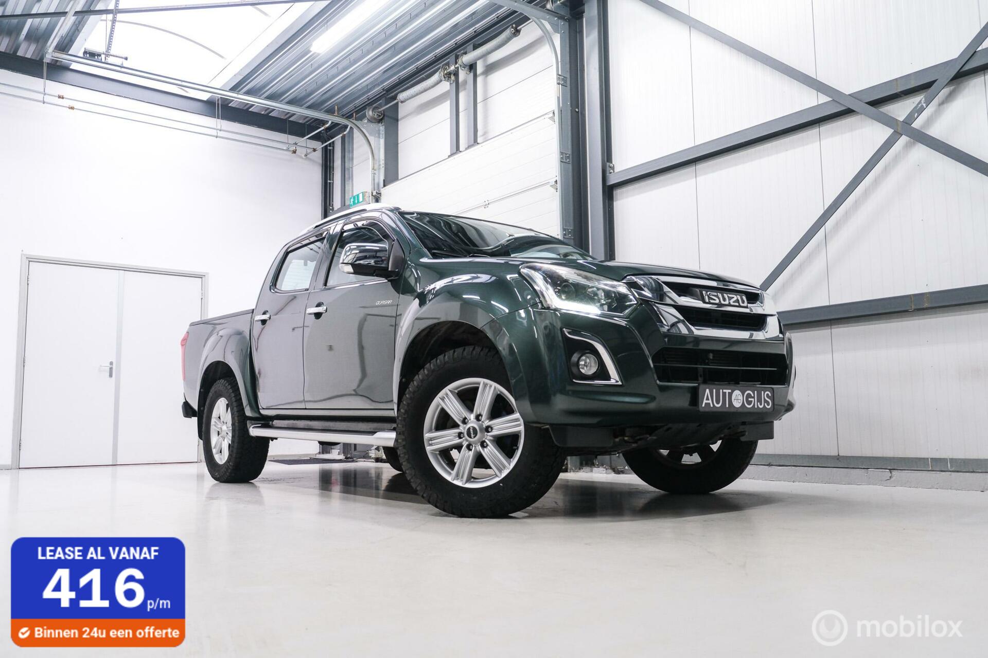 Isuzu D-max 1.9 Double Cab lang LS | 4x4 | Camera | Automaat | Zeer netjes | LED | Toyota Hilux |