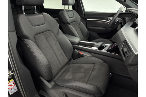 Audi e-tron 50 quattro Launch edition S-Line 71 kWh 313PK Pano Sfeer Memory Virtual Clima Cruise Carplay LED Navi PDC 20"LMV