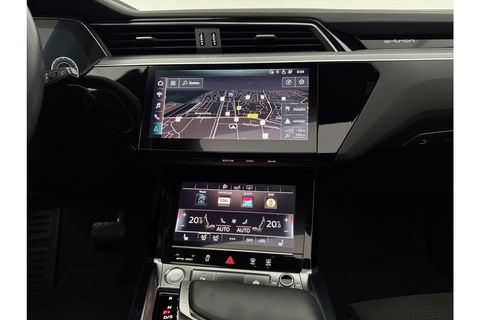 Audi e-tron 50 quattro Launch edition S-Line 71 kWh 313PK Pano Sfeer Memory Virtual Clima Cruise Carplay LED Navi PDC 20"LMV