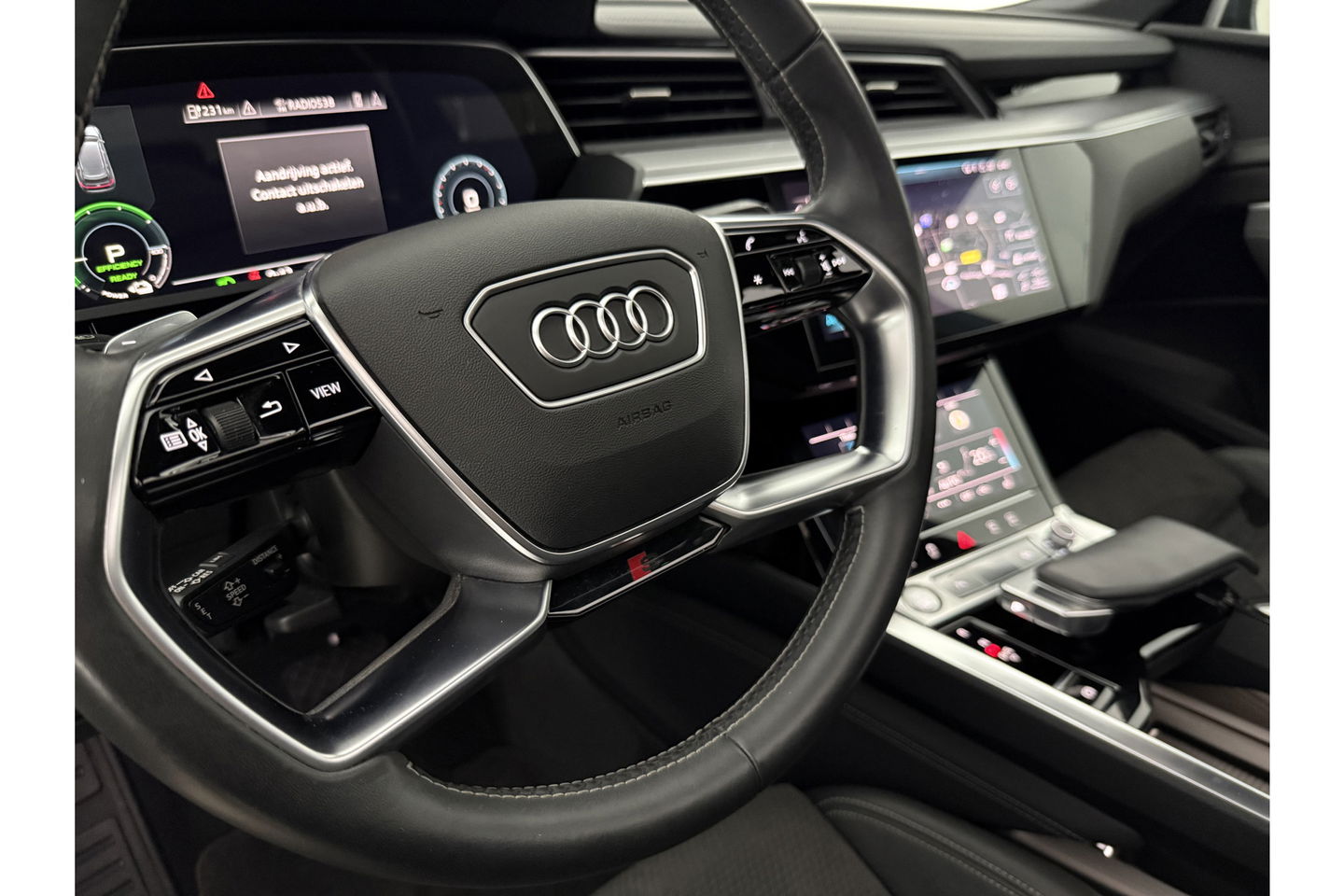 Audi e-tron 50 quattro Launch edition S-Line 71 kWh 313PK Pano Sfeer Memory Virtual Clima Cruise Carplay LED Navi PDC 20"LMV