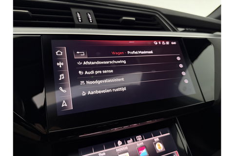 Audi e-tron 50 quattro Launch edition S-Line 71 kWh 313PK Pano Sfeer Memory Virtual Clima Cruise Carplay LED Navi PDC 20"LMV