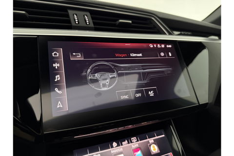 Audi e-tron 50 quattro Launch edition S-Line 71 kWh 313PK Pano Sfeer Memory Virtual Clima Cruise Carplay LED Navi PDC 20"LMV