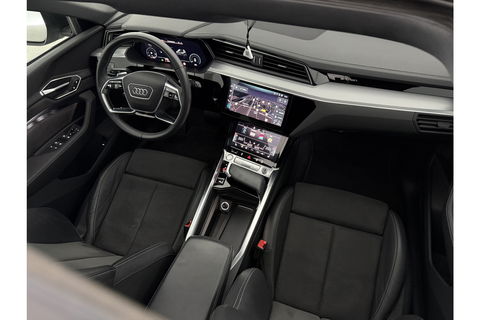 Audi e-tron 50 quattro Launch edition S-Line 71 kWh 313PK Pano Sfeer Memory Virtual Clima Cruise Carplay LED Navi PDC 20"LMV