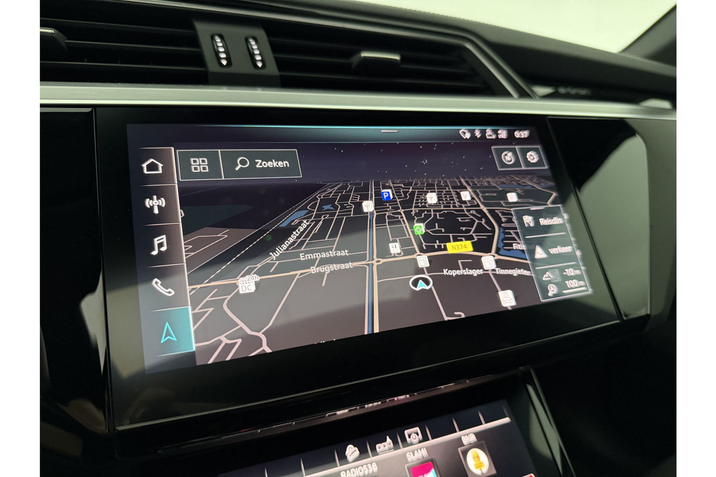 Audi e-tron 50 quattro Launch edition S-Line 71 kWh 313PK Pano Sfeer Memory Virtual Clima Cruise Carplay LED Navi PDC 20"LMV