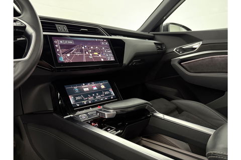 Audi e-tron 50 quattro Launch edition S-Line 71 kWh 313PK Pano Sfeer Memory Virtual Clima Cruise Carplay LED Navi PDC 20"LMV
