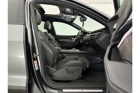 Audi e-tron 50 quattro Launch edition S-Line 71 kWh 313PK Pano Sfeer Memory Virtual Clima Cruise Carplay LED Navi PDC 20"LMV