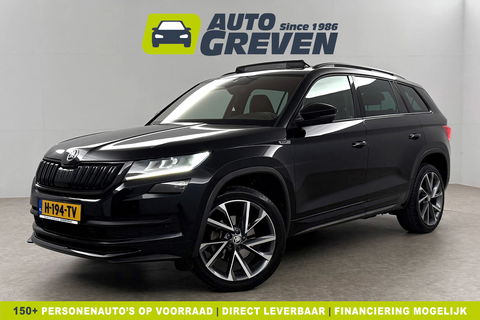 Škoda Kodiaq 1.5 TSI 150PK Sportline 7p Pano Sfeer Memory LED Navi Canton audio Clima Cruise Carplay Camera Virtual PDC Trekhaak 20"LMV