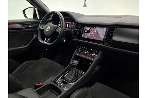 Škoda Kodiaq 1.5 TSI 150PK Sportline 7p Pano Sfeer Memory LED Navi Canton audio Clima Cruise Carplay Camera Virtual PDC Trekhaak 20"LMV