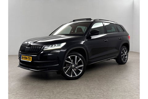 Škoda Kodiaq 1.5 TSI 150PK Sportline 7p Pano Sfeer Memory LED Navi Canton audio Clima Cruise Carplay Camera Virtual PDC Trekhaak 20"LMV