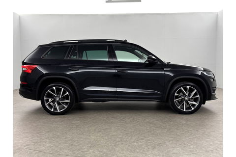 Škoda Kodiaq 1.5 TSI 150PK Sportline 7p Pano Sfeer Memory LED Navi Canton audio Clima Cruise Carplay Camera Virtual PDC Trekhaak 20"LMV
