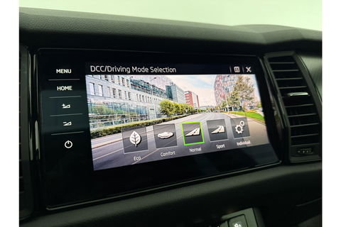 Škoda Kodiaq 1.5 TSI 150PK Sportline 7p Pano Sfeer Memory LED Navi Canton audio Clima Cruise Carplay Camera Virtual PDC Trekhaak 20"LMV