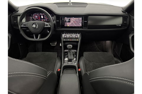 Škoda Kodiaq 1.5 TSI 150PK Sportline 7p Pano Sfeer Memory LED Navi Canton audio Clima Cruise Carplay Camera Virtual PDC Trekhaak 20"LMV