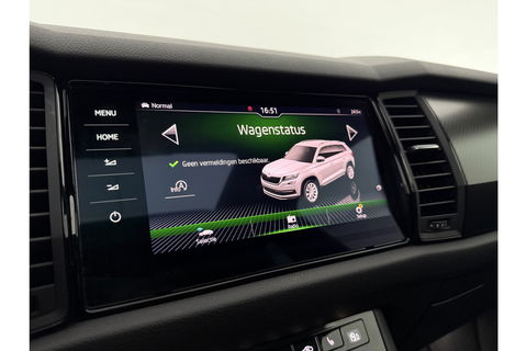 Škoda Kodiaq 1.5 TSI 150PK Sportline 7p Pano Sfeer Memory LED Navi Canton audio Clima Cruise Carplay Camera Virtual PDC Trekhaak 20"LMV