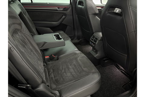 Škoda Kodiaq 1.5 TSI 150PK Sportline 7p Pano Sfeer Memory LED Navi Canton audio Clima Cruise Carplay Camera Virtual PDC Trekhaak 20"LMV