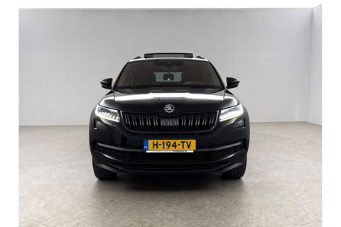 Škoda Kodiaq 1.5 TSI 150PK Sportline 7p Pano Sfeer Memory LED Navi Canton audio Clima Cruise Carplay Camera Virtual PDC Trekhaak 20"LMV