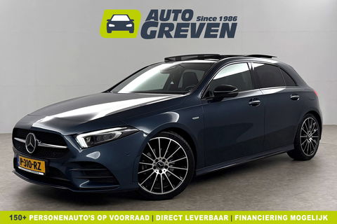 Mercedes-Benz A-Klasse 180 AMG Pano Sfeer LED Virtual Clima Cruise Camera Carplay Navi PDC 19"LMV