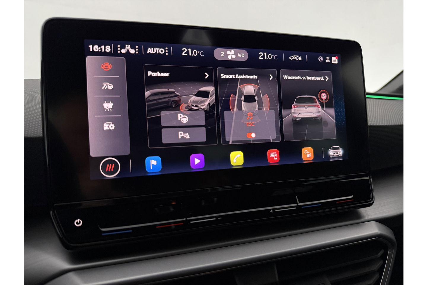 SEAT Leon 1.5 eTSI FR Launch Edition 150PK Sfeer LED Clima Cruise Carplay Camera Virtual Navi PDC 17"LMV