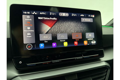 SEAT Leon 1.5 eTSI FR Launch Edition 150PK Sfeer LED Clima Cruise Carplay Camera Virtual Navi PDC 17"LMV
