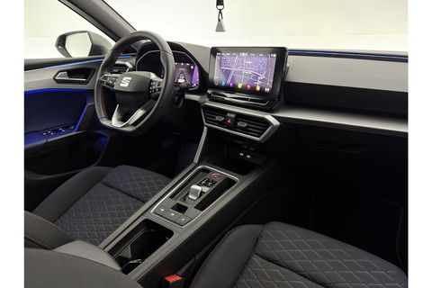 SEAT Leon 1.5 eTSI FR Launch Edition 150PK Sfeer LED Clima Cruise Carplay Camera Virtual Navi PDC 17"LMV