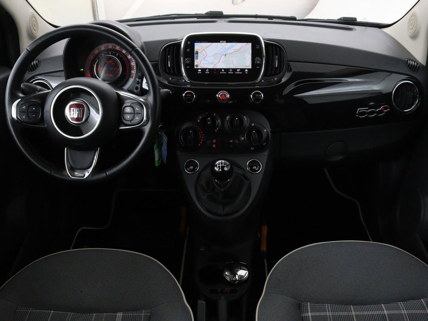 Fiat 500C 0.9 TwinAir Turbo Lounge | Cabrio | Vouwdak | Bleutooth | Cruise control | Airco | LMV 15 inch | DAB | Navigatie