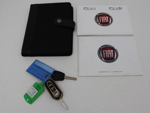 Fiat 500C 0.9 TwinAir Turbo Lounge | Cabrio | Vouwdak | Bleutooth | Cruise control | Airco | LMV 15 inch | DAB | Navigatie