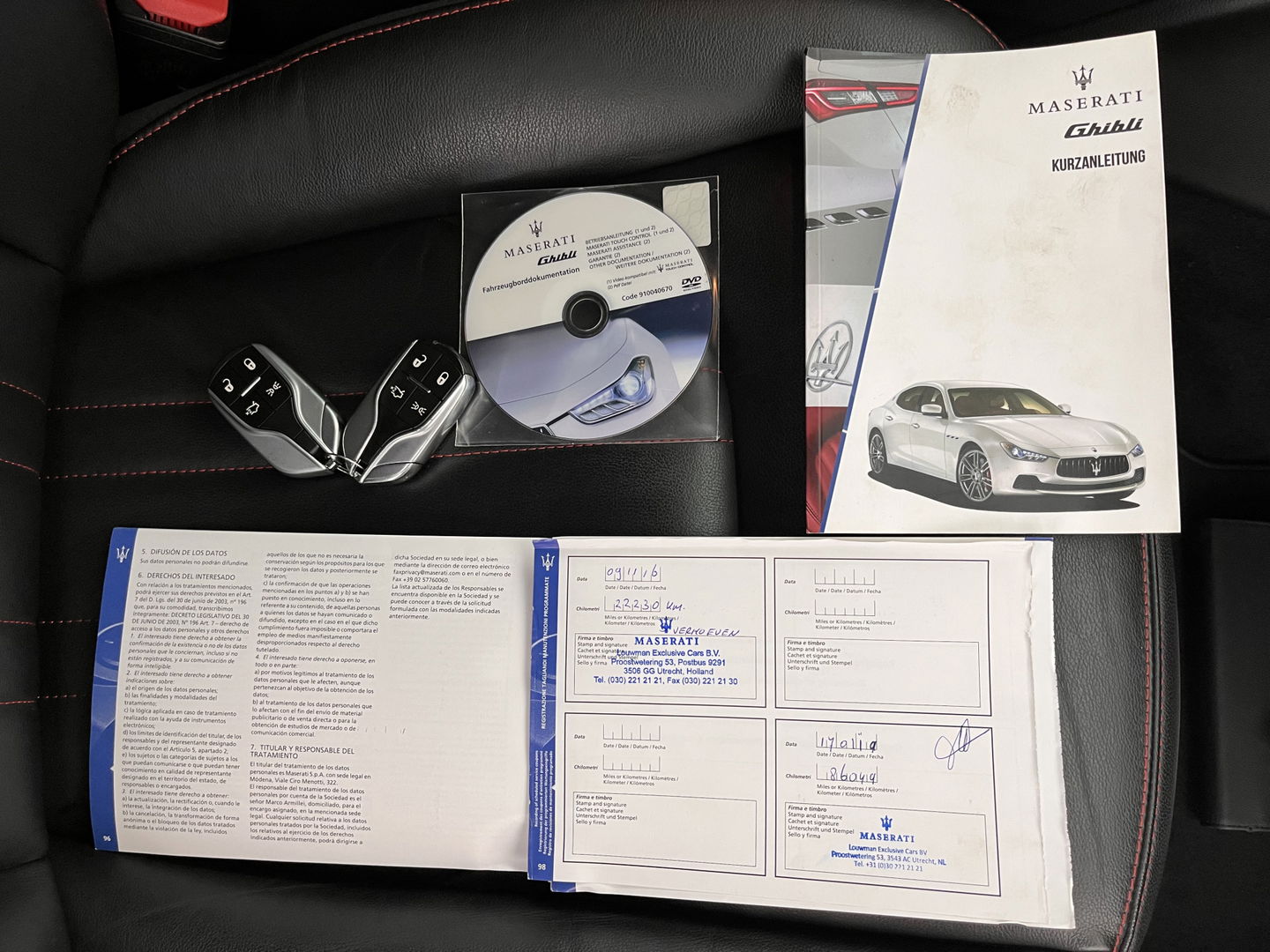 Maserati Ghibli 3.0 S Q4 Aut. *LUXURY-LEATHER | XENON | HARMAN/KARDON | NAVI-FULLMAP | SPORT-SEATS | CAMERA | ECC | PDC | CRUISE | 21''ALU*
