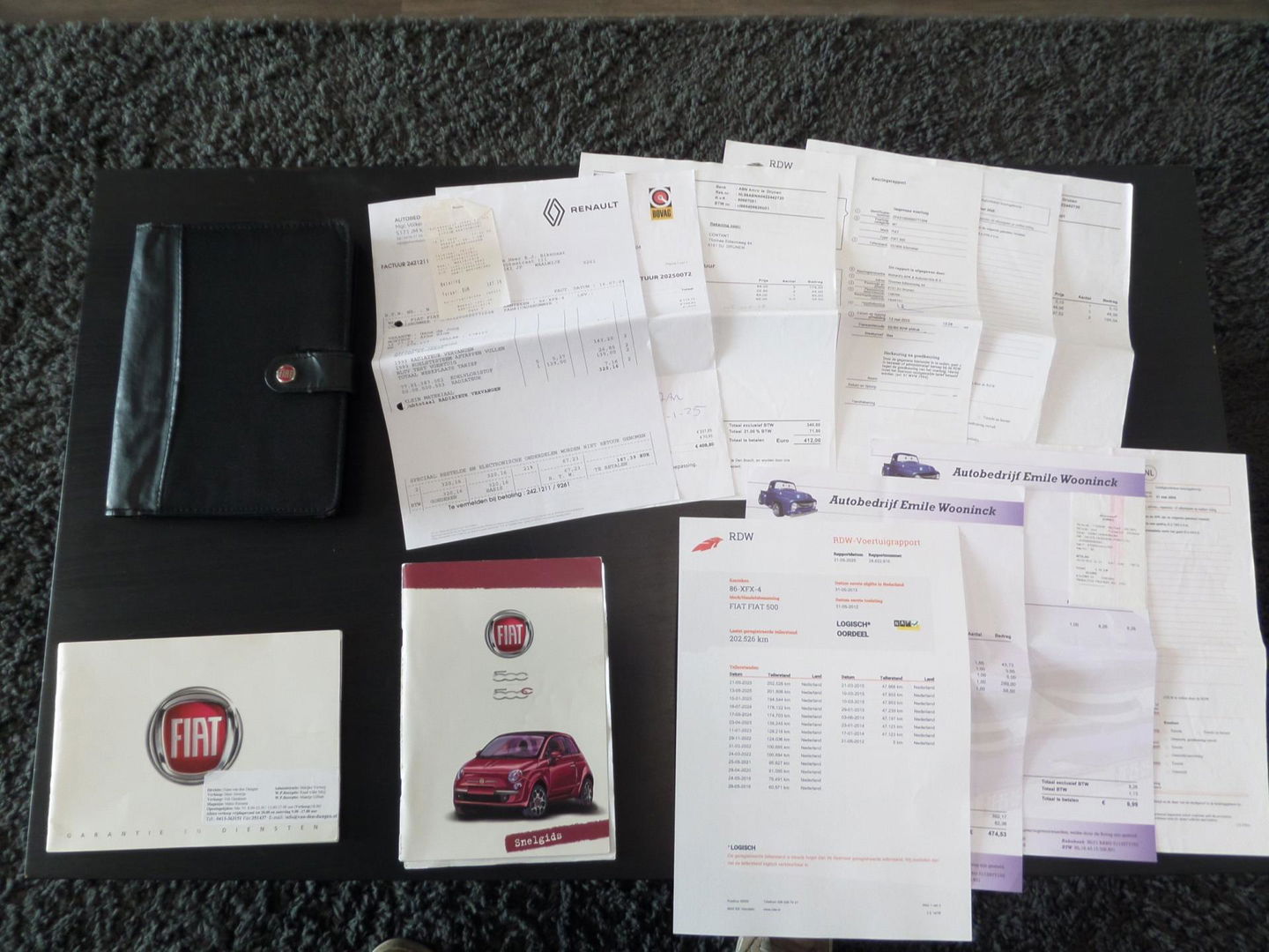 Fiat 500 0.9 TwinAir Sport "Origineel NL!" Apple-Carplay Airco Lichtmetalen velgen Nieuwe APK, van 3e eigenaar in zeer nette staat