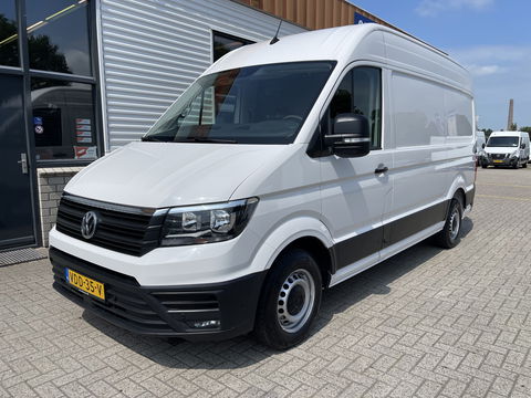 Volkswagen Crafter 35 2.0 TDI 140pk L3H3 ( voorheen L2H2 ) Comfortline / vaste prijs rijklaar € 20.950 ex btw / Sortimo ingerichte laadruimte met Victron omvormer / airco / cruise / navi / camera / trekhaak !