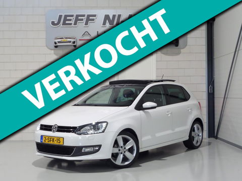 Volkswagen Polo 1.2 TSI 105PK Highline Panoramadak Xenon-LED Bluetooth Cruise 17"Velgen, van 3e eigenaar in UNIEK mooie staat !