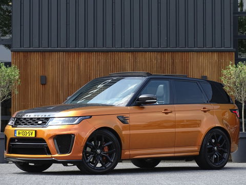 Land Rover Range Rover Sport 5.0 V8 576PK SC SVR SVO / Quicksilver RVS / Alcantara / carbon
