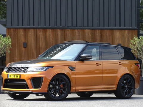 Land Rover Range Rover Sport 5.0 V8 576PK SC SVR SVO / Quicksilver RVS / Alcantara / carbon