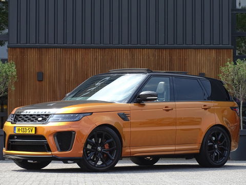 Land Rover Range Rover Sport 5.0 V8 576PK SC SVR SVO / Quicksilver RVS / Alcantara / carbon