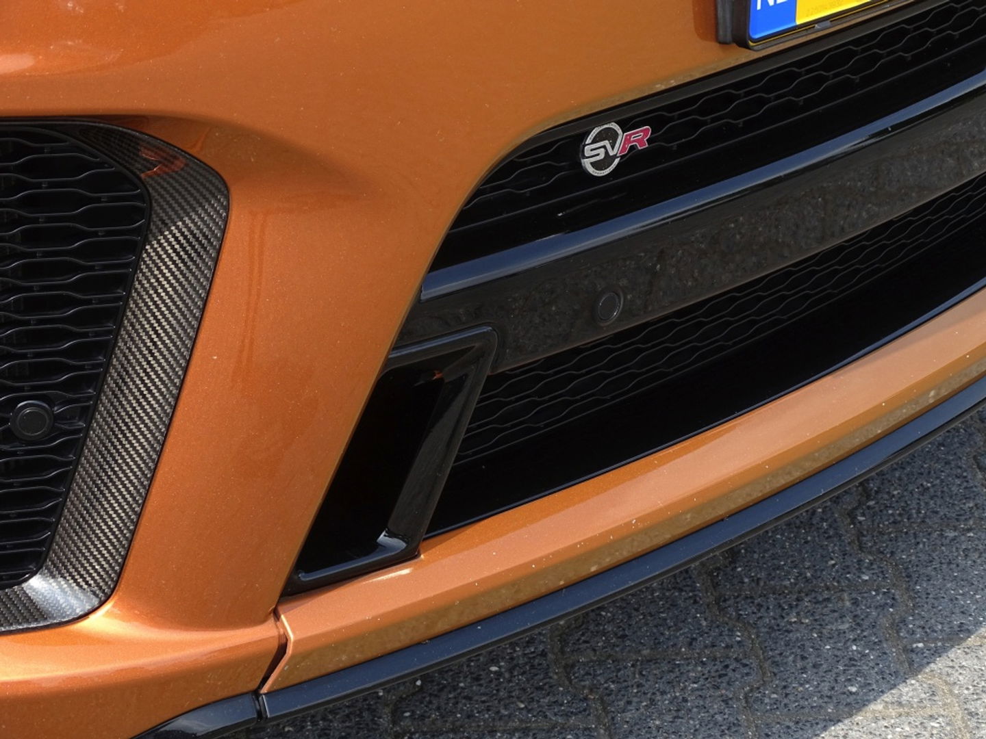 Land Rover Range Rover Sport 5.0 V8 576PK SC SVR SVO / Quicksilver RVS / Alcantara / carbon