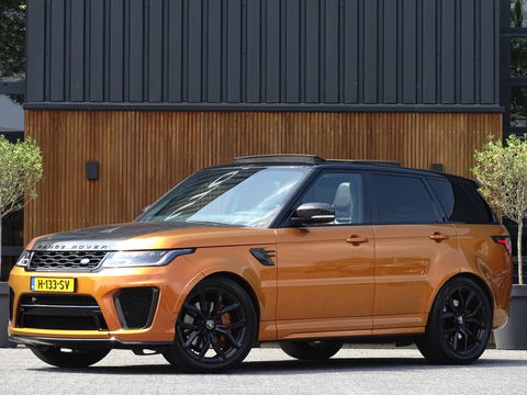 Land Rover Range Rover Sport 5.0 V8 576PK SC SVR SVO / Quicksilver RVS / Alcantara / carbon