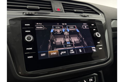 Volkswagen Tiguan 2.0 TSI 4Motion R-line DSG LED Memory Navigatie PDC Clima Cruise Leder 19"LMV