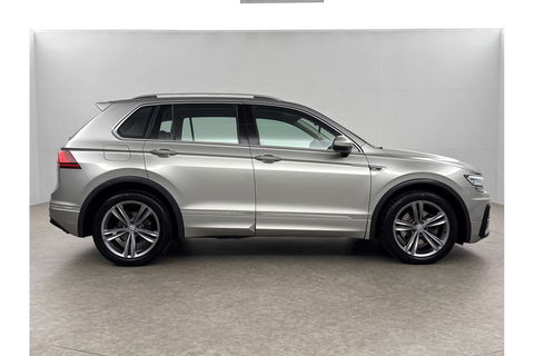 Volkswagen Tiguan 2.0 TSI 4Motion R-line DSG LED Memory Navigatie PDC Clima Cruise Leder 19"LMV