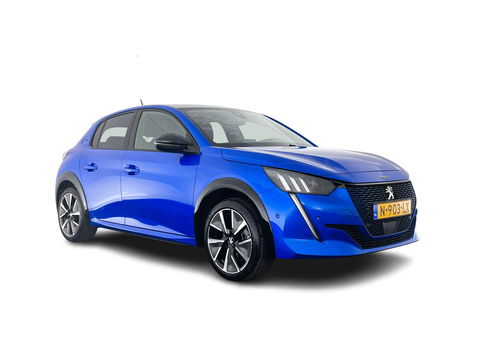 Peugeot e-208 EV GT Pack 50 kWh [ 3-Fase ] (INCL-BTW) *FULL-LED | DIGI-COCKPIT | BLINDSPOT | CAMERA | LEATHER-ALCANTARA | NAVI-FULLMAP | LANE-ASSIST | KEYLESS | DAB | CCS-FASTLOADER | HEATED-SPORTSEATS | AMBIENT-LIGHT | 17"ALU*
