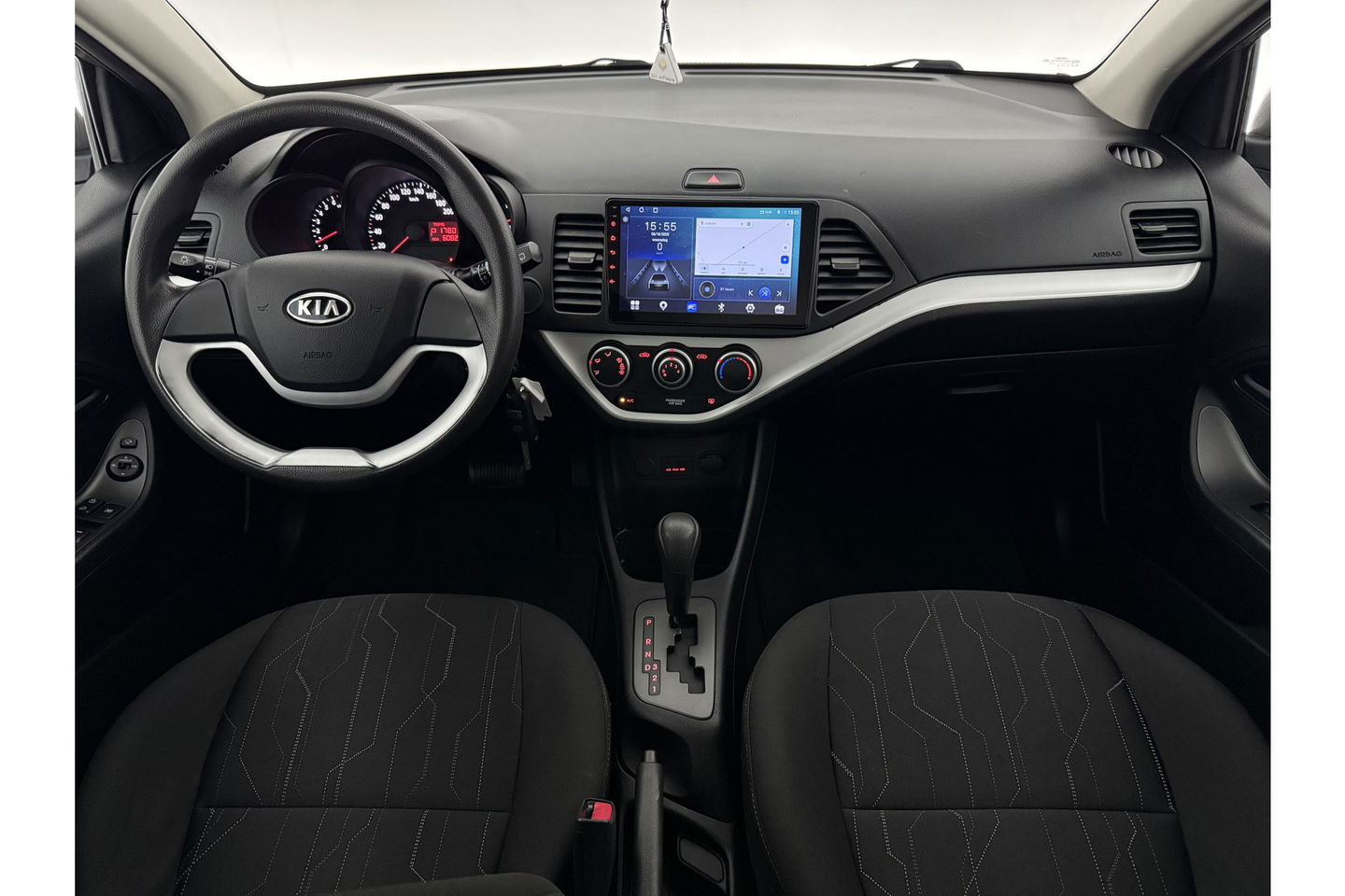 Kia Picanto 1.2 CVVT Plus Pack Airco Navigatie Bluetooth Elektrpakket 14"LMV
