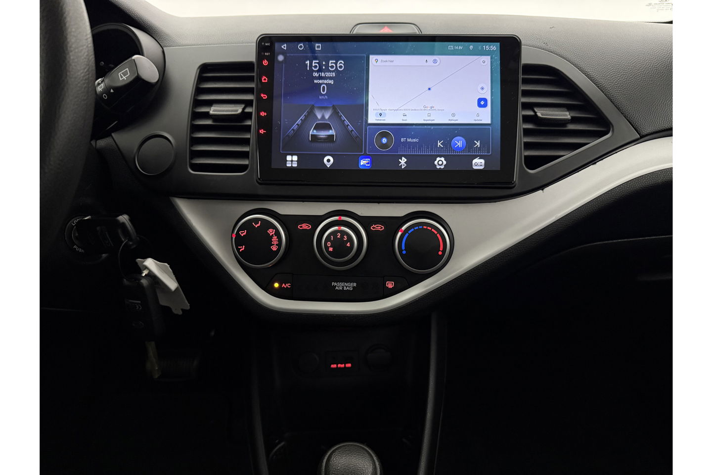 Kia Picanto 1.2 CVVT Plus Pack Airco Navigatie Bluetooth Elektrpakket 14"LMV