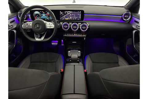 Mercedes-Benz A-Klasse 250 e AMG 235PK Pano Sfeer Memory LED Clima Cruise Camera Virtual Navi PDC 18"LMV