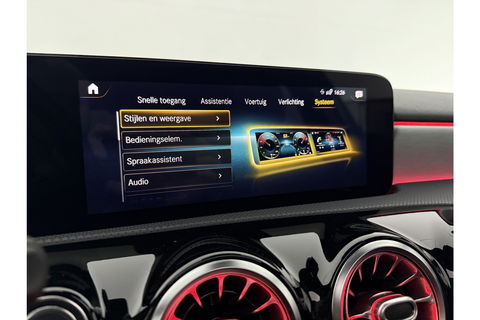 Mercedes-Benz A-Klasse 250 e AMG 235PK Pano Sfeer Memory LED Clima Cruise Camera Virtual Navi PDC 18"LMV