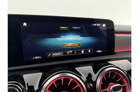 Mercedes-Benz A-Klasse 250 e AMG 235PK Pano Sfeer Memory LED Clima Cruise Camera Virtual Navi PDC 18"LMV