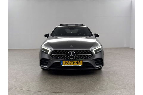 Mercedes-Benz A-Klasse 250 e AMG 235PK Pano Sfeer Memory LED Clima Cruise Camera Virtual Navi PDC 18"LMV