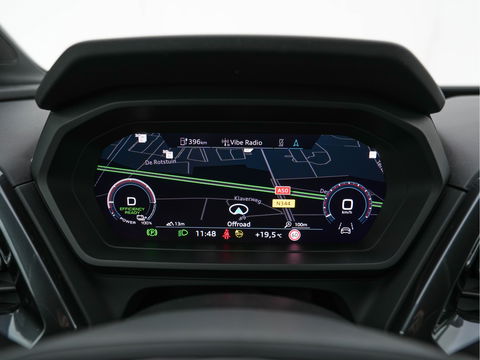 Audi Q4 e-tron 40 S edition 77 kWh S-Line-Sportpack [ 3-Fase ] (INCL-BTW) *HEAT-PUMP | LEATHER-FABRIC | MATRIX-LED | ADAPTIVE-CRUISE | AMBIENT-LIGHT | DIGI-COCKPIT | AUDI-SOUND | DAB+ | KEYLESS | SHIFT-PADDLES | CAMERA | HEATED-SPORTSEATS | 20''ALU*