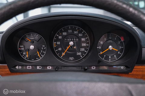Mercedes-Benz S-Klasse 280 S W116 | uniek | 1e lak | Cruise control | schuifdak | verzamelaarsconditie |
